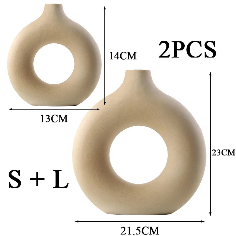 Templis Halo Vase 2-teiliges Set