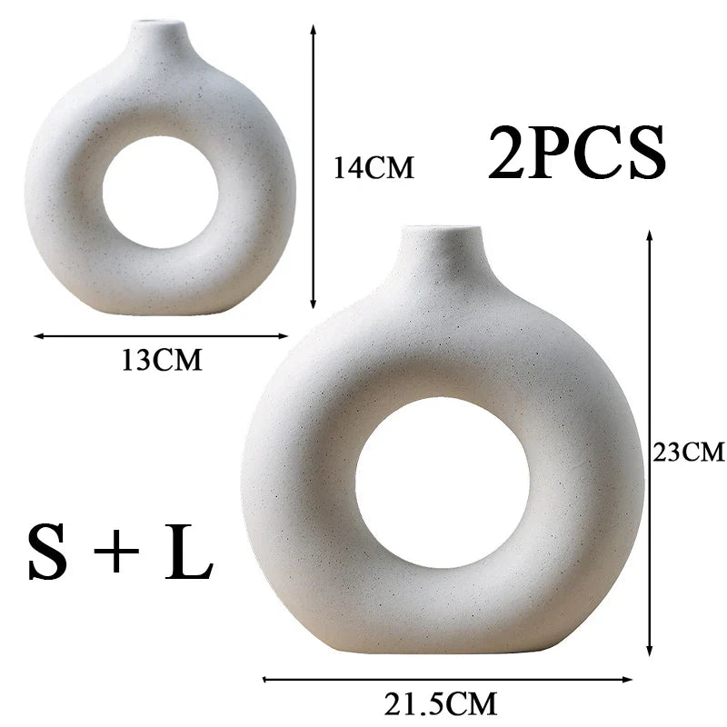 Templis Halo Vase 2-teiliges Set