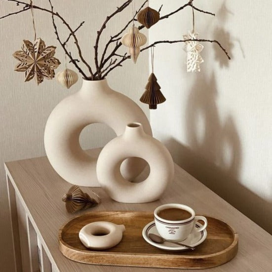 Templis Halo Vase 2-teiliges Set